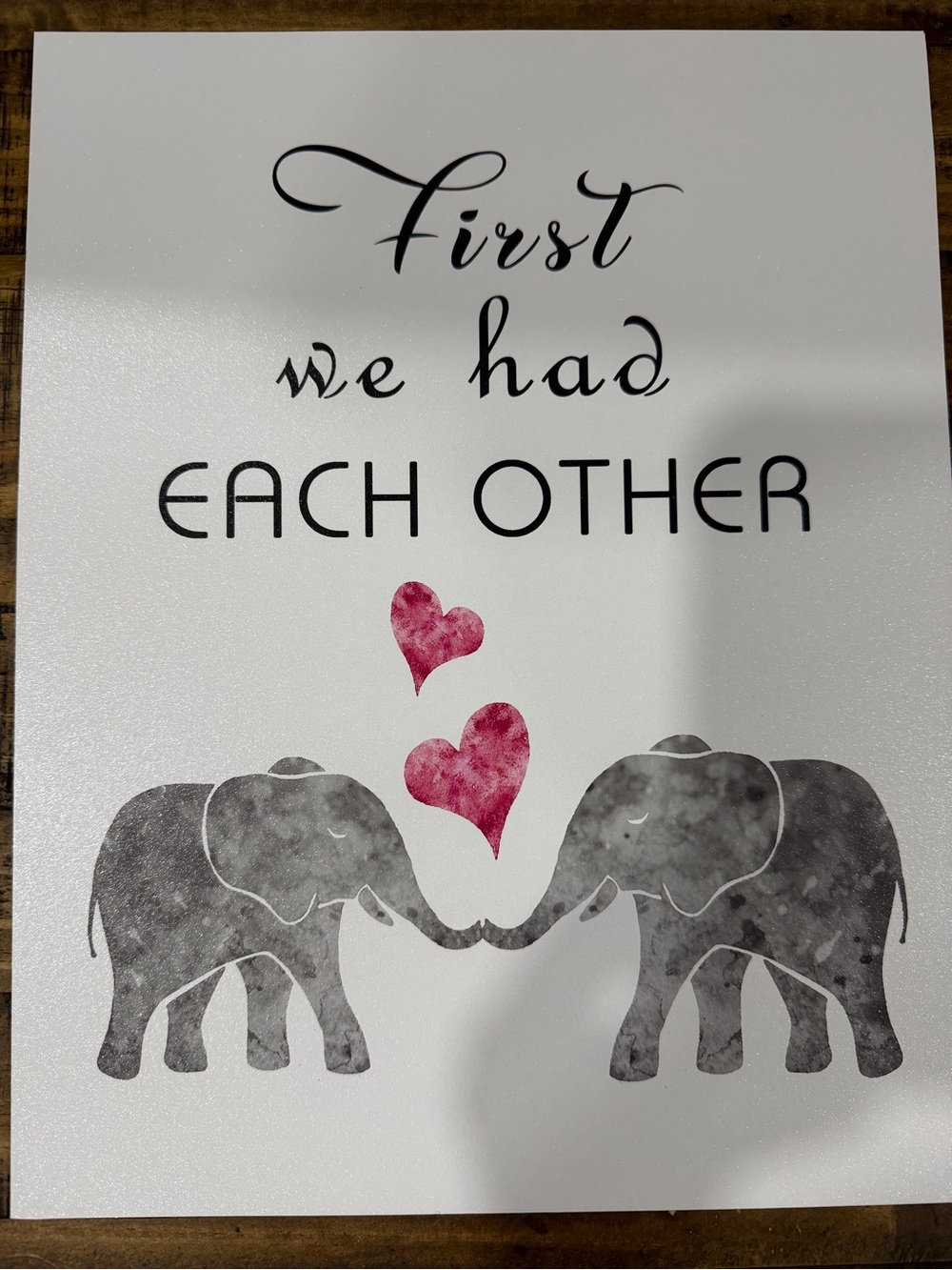 KAIRNE Watercolor Elephant 3-Piece Set